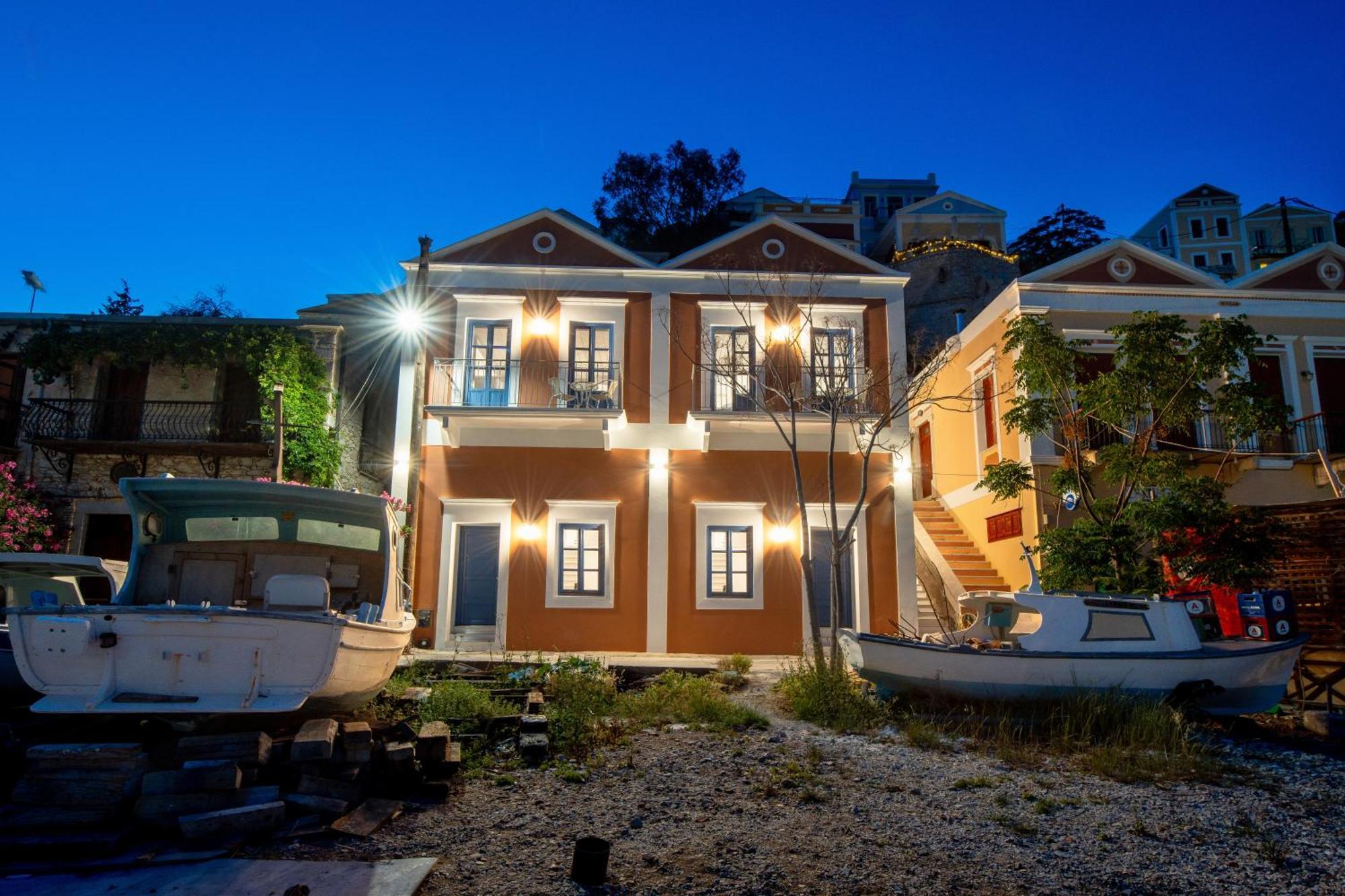 Porto Harani Seaside Apartments 시미 외부 사진