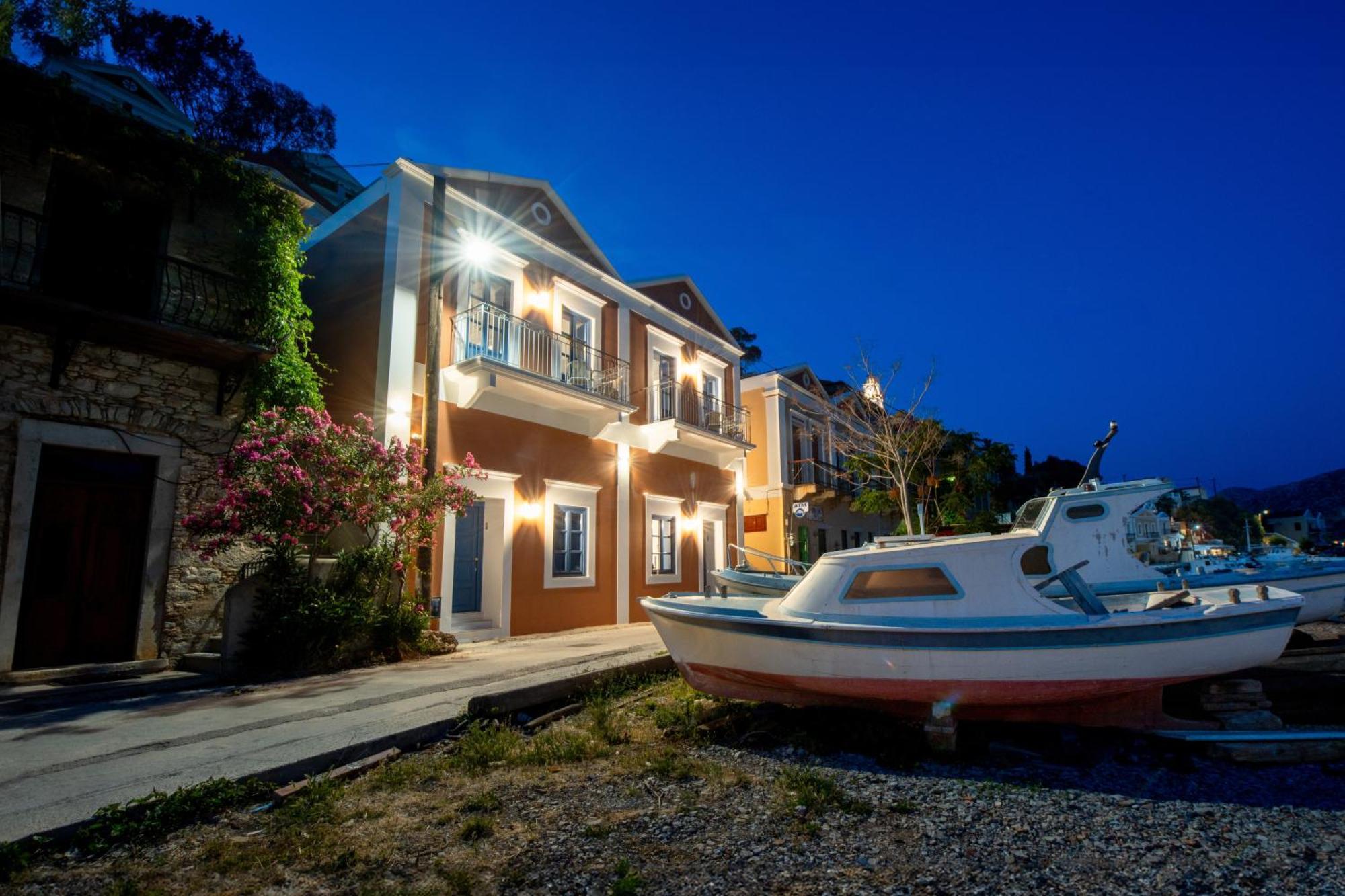Porto Harani Seaside Apartments 시미 외부 사진