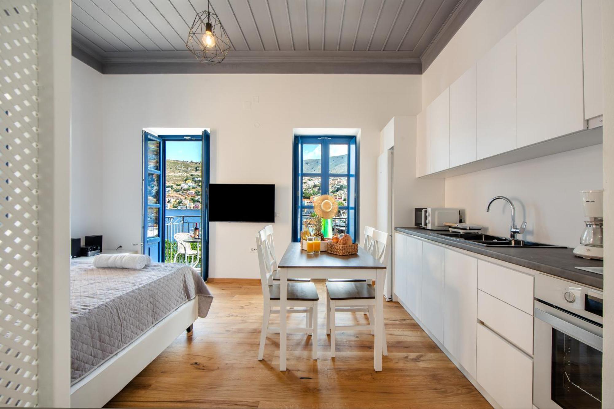 Porto Harani Seaside Apartments 시미 외부 사진